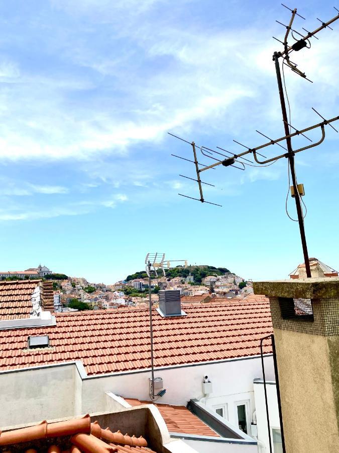 20-2 Lisbon Castle View Apartment With French Terrace Esterno foto