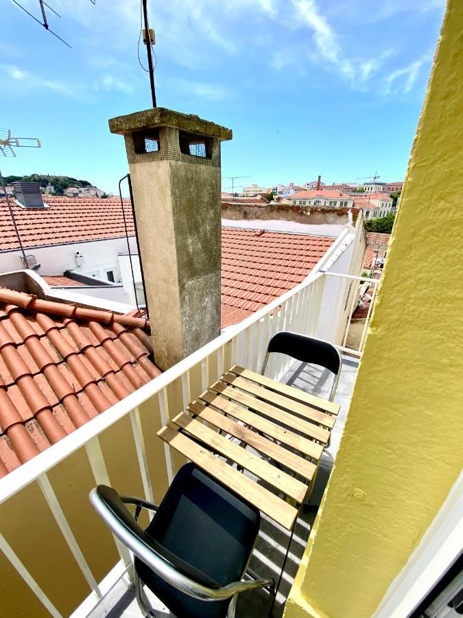 20-2 Lisbon Castle View Apartment With French Terrace Esterno foto